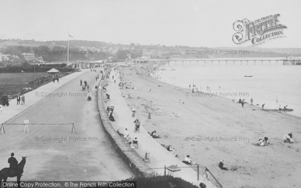 Photo of Paignton, Esplanade And Sands 1912