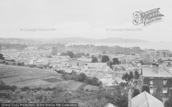 Photo of Paignton, From Primley Hill 1912