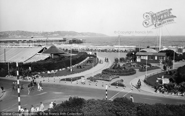 Photo of Paignton, Gardens And Seafront 1933
