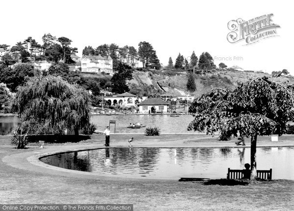 Photo of Paignton, Goodrington Gardens c.1955