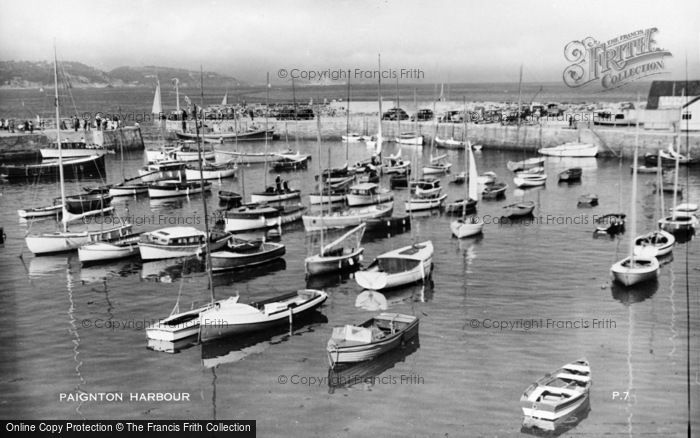 Photo of Paignton, Harbour c.1955