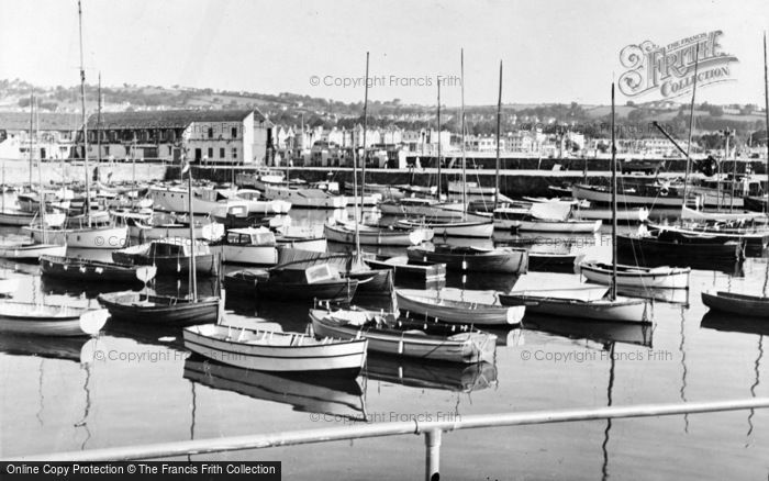 Photo of Paignton, Harbour c.1955