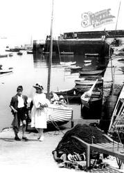 Mother And Son, The Harbour 1922, Paignton