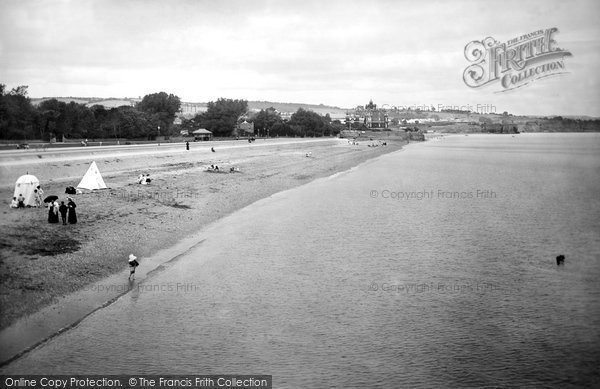 Photo of Paignton, North Sands From Pier 1896