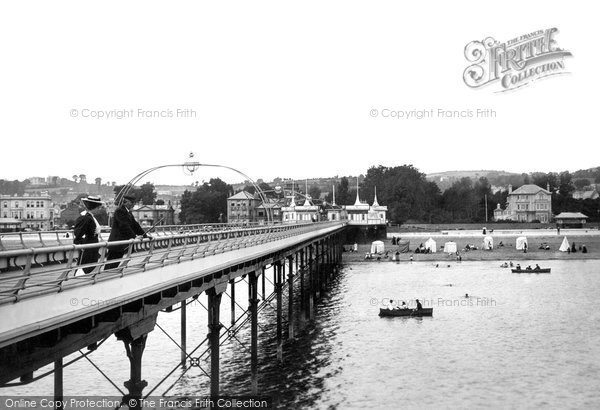 Photo of Paignton, North Sands From The Pier 1896