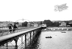 North Sands From The Pier 1896, Paignton