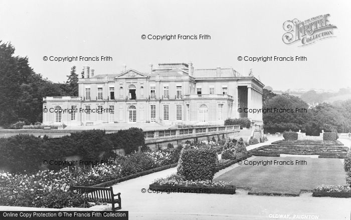 Photo of Paignton, Oldway c.1955