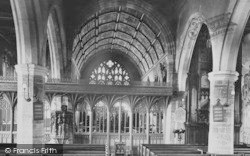 Parish Church Interior 1907, Paignton