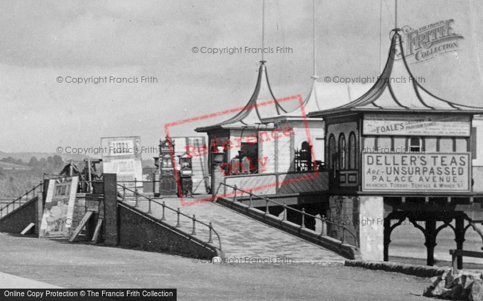 Photo of Paignton, Pier Entrance 1894