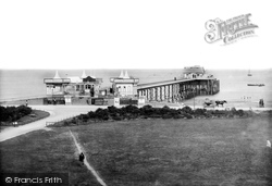 Pier From The Hotel 1896, Paignton