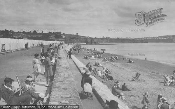 Photo of Paignton, Preston Promenade 1922