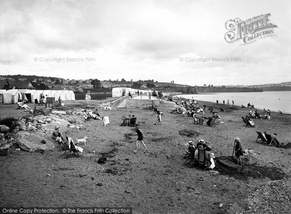 Photo of Paignton, Preston Sands 1922