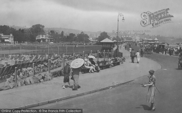 Photo of Paignton, Promenade 1925