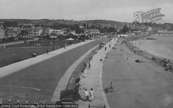 Photo of Paignton, Promenade 1928