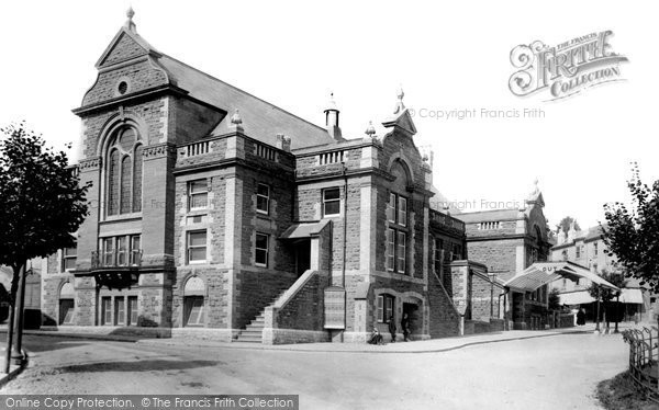 Photo of Paignton, Public Hall 1896