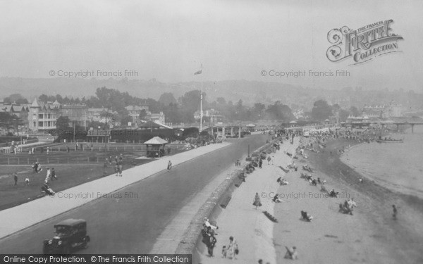 Photo of Paignton, Sands 1925