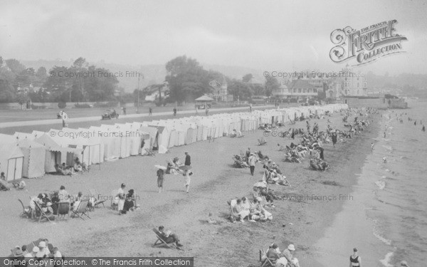 Photo of Paignton, Sands 1925