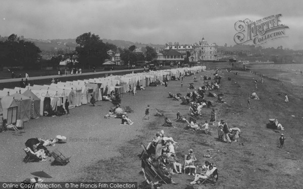 Photo of Paignton, Sands 1925