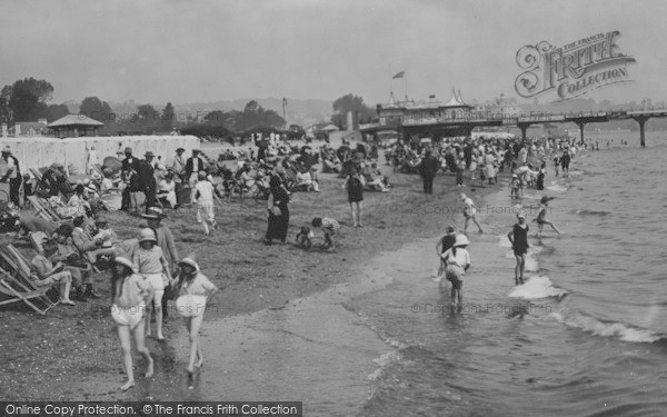 Photo of Paignton, Sands 1925