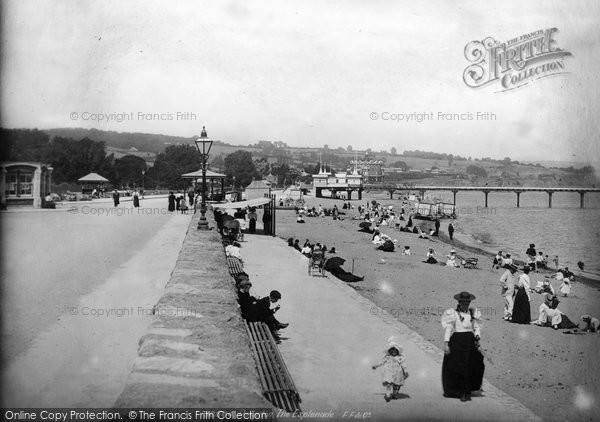 Photo of Paignton, Sands And Pier 1896