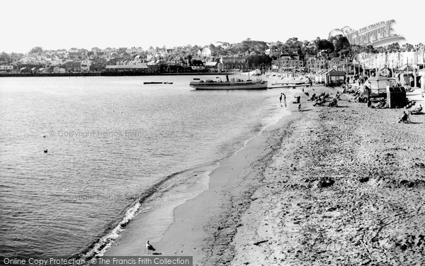 Photo of Paignton, Sands c1965