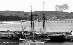 Ship In The Harbour 1890, Paignton