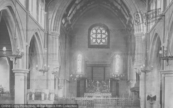 Photo of Paignton, St Andrew's Church Interior 1899