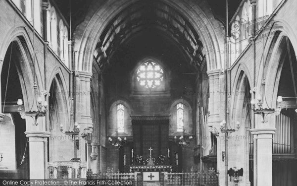 Photo of Paignton, St Andrew's Church Interior 1907