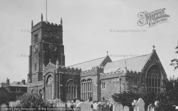 Photo of Paignton, St John's Church 1890