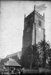 St John's  Church And Lychgate 1907, Paignton