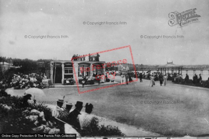 Photo of Paignton, The Band Stand 1896