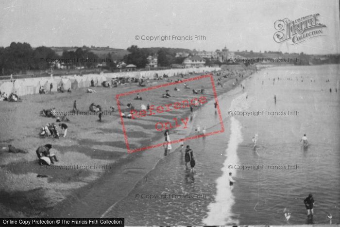 Photo of Paignton, The Bathing Beach 1912