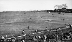 The Beach From The Pier c.1955, Paignton
