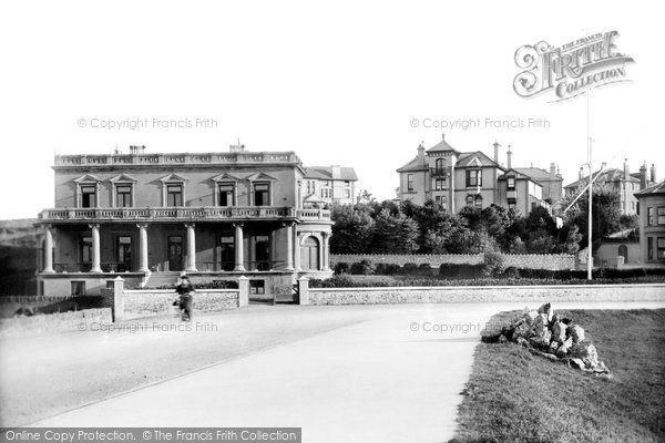 Photo of Paignton, The Club House 1896