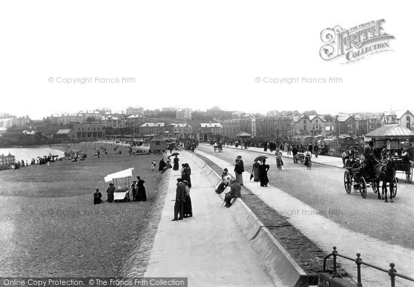 Photo of Paignton, The Esplanade 1896