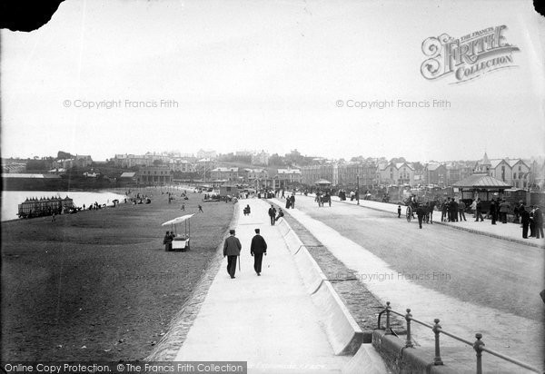 Photo of Paignton, The Esplanade 1896