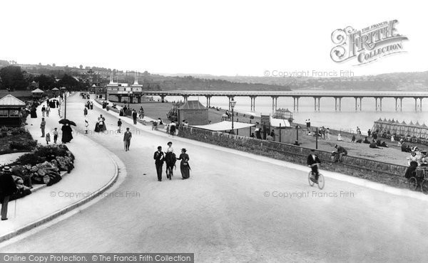 Photo of Paignton, The Esplanade 1896