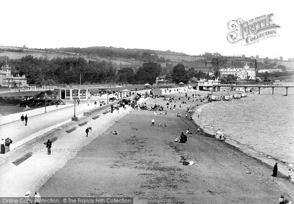 Photo of Paignton, The Esplanade 1896