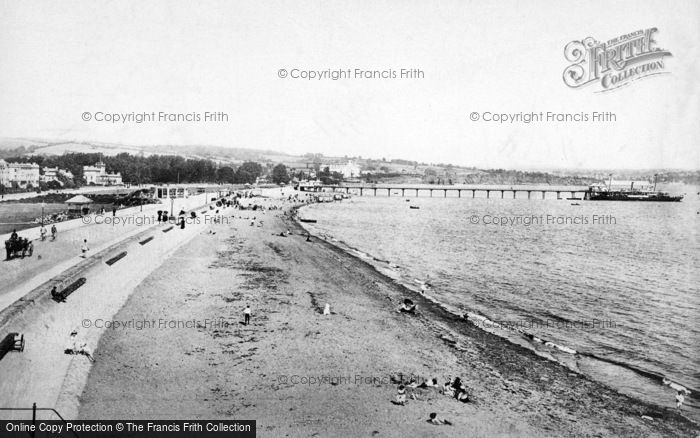 Photo of Paignton, The Esplanade And Sands 1896