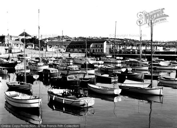 Photo of Paignton, The Harbour c.1955