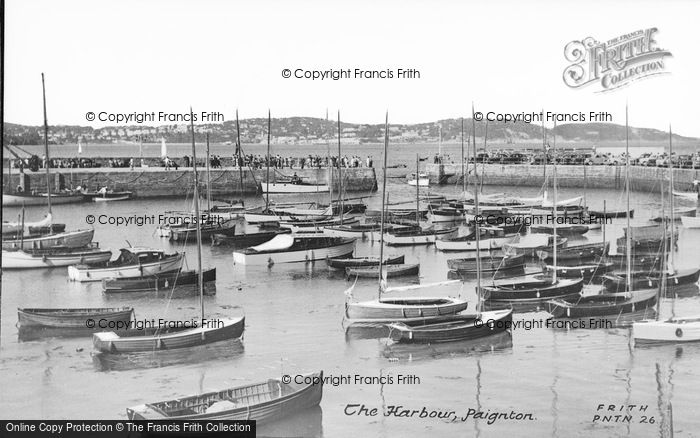 Photo of Paignton, The Harbour c.1955