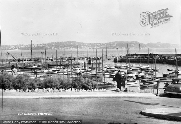 Photo of Paignton, The Harbour c.1955