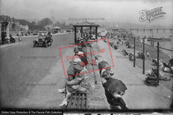 Photo of Paignton, The Promenade 1925