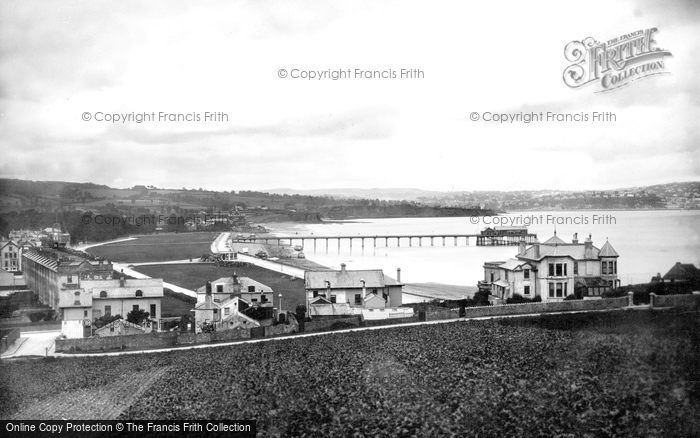 Photo of Paignton, Town And Pier 1890