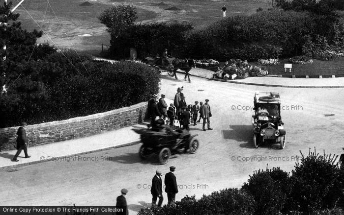 Photo of Paignton, Traffic, The Seafront 1912