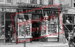 Victoria Drug Store, Victoria Street 1912, Paignton