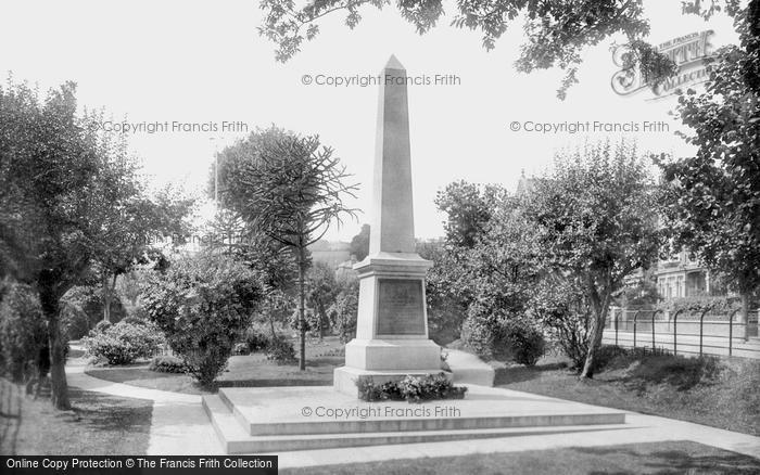Photo of Paignton, War Memorial 1922
