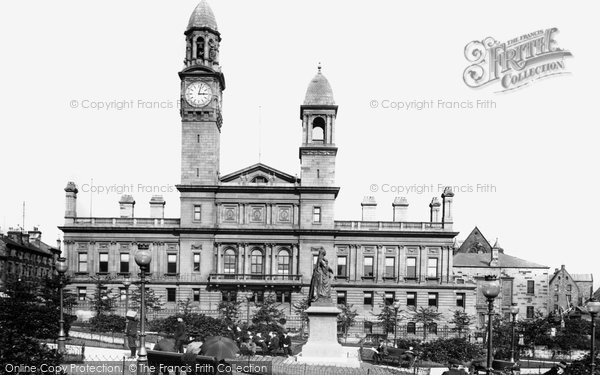Photo of Paisley, Clark Town Hall 1901