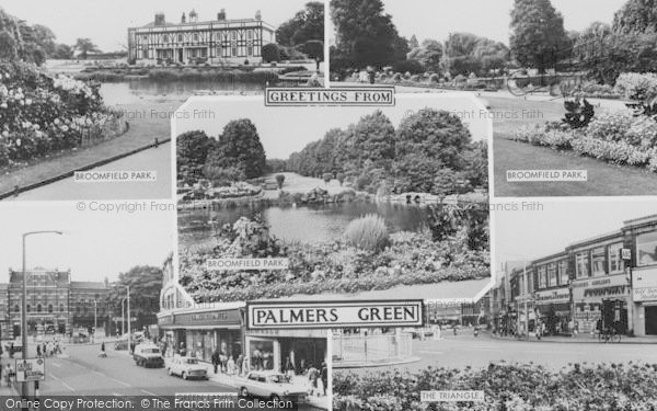 Photo of Palmers Green, Composite c.1965