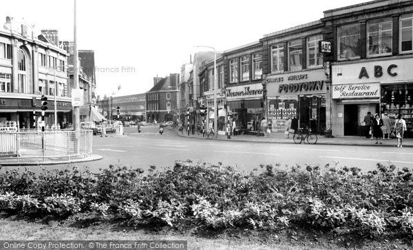 Photo of Palmers Green, The Triangle c.1965